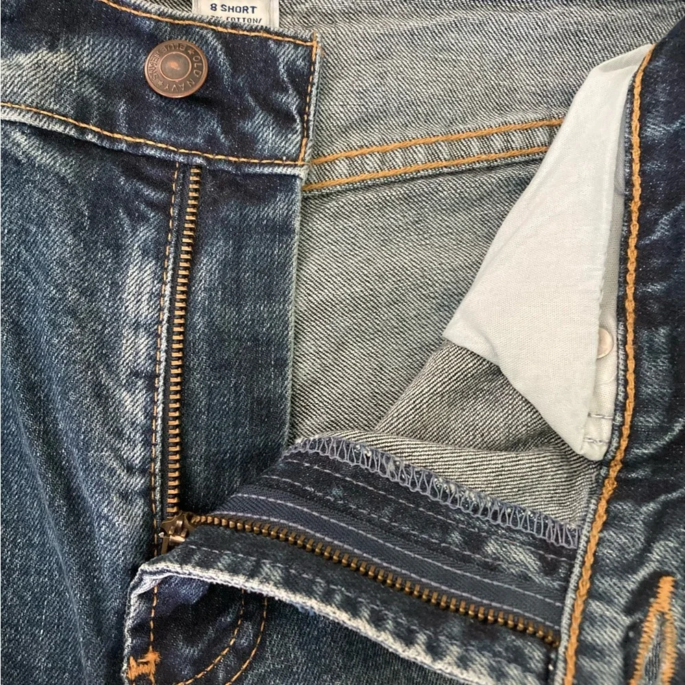 OLD NAVY Jeans Women’s Boot Cut Just Below Waist Stretch Dark Wash 8 Short - Picture 10 of 10